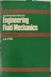 Image of An Introduction to Engneering Fluid Mechanics