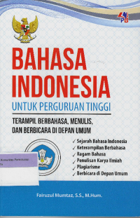 Image of Bahasa Indonesia untuk Perguruan Tinggi