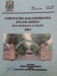 Image of Banjarnegara dalam Angka 2004 = Banjarnegara in Figure 2004