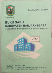 Image of Buku Saku Kabupaten Banjarnegara 2002
