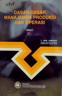 Image of Dasar-Dasar Manajeman Produksi dan Operasi