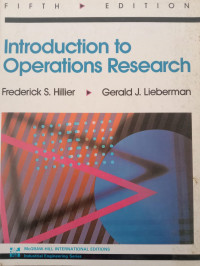 Image of Introduction to Operations Research