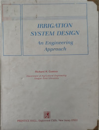 Image of Irrigation System Design An Engineering Approach