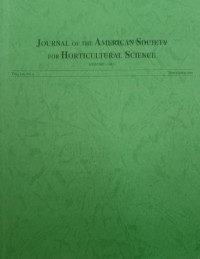 Image of Journal of the American Society for Horticultural Science
