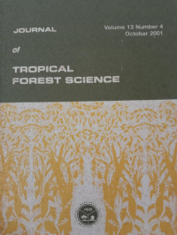 Image of Journal of Tropical Forest Science