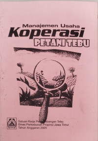 Image of Manajemen Usaha Koperasi Petani Tebu
