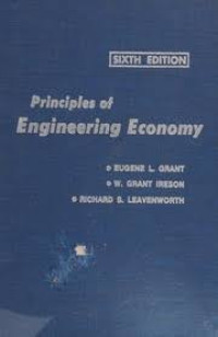 Image of Principles of Engineering Economy
