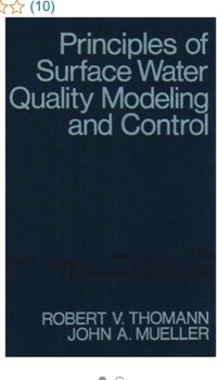 Image of Principles of Surface Water Quality Modeling and Control