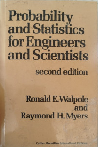Image of Probability and Statistics for Engineer and Scientist