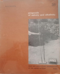 Image of Prognosis of Salinity and Alkalinity
