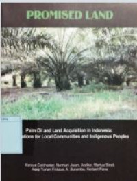 Image of Promised Land: Palm oil and land acquisition in Indonesia