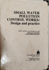Image of Small Water Pollution Control Works : Design and Pratice