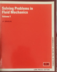 Image of Solving Problems in Fluid Mechanics Volume 1