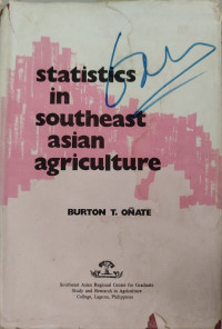 Image of Statistics in Southeast Asian Agriculture