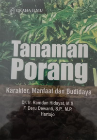 Image of Tanaman Porang: Karakter, manfaat, dan budidaya