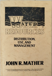 Image of Water Resources : Distribution, Use and Management